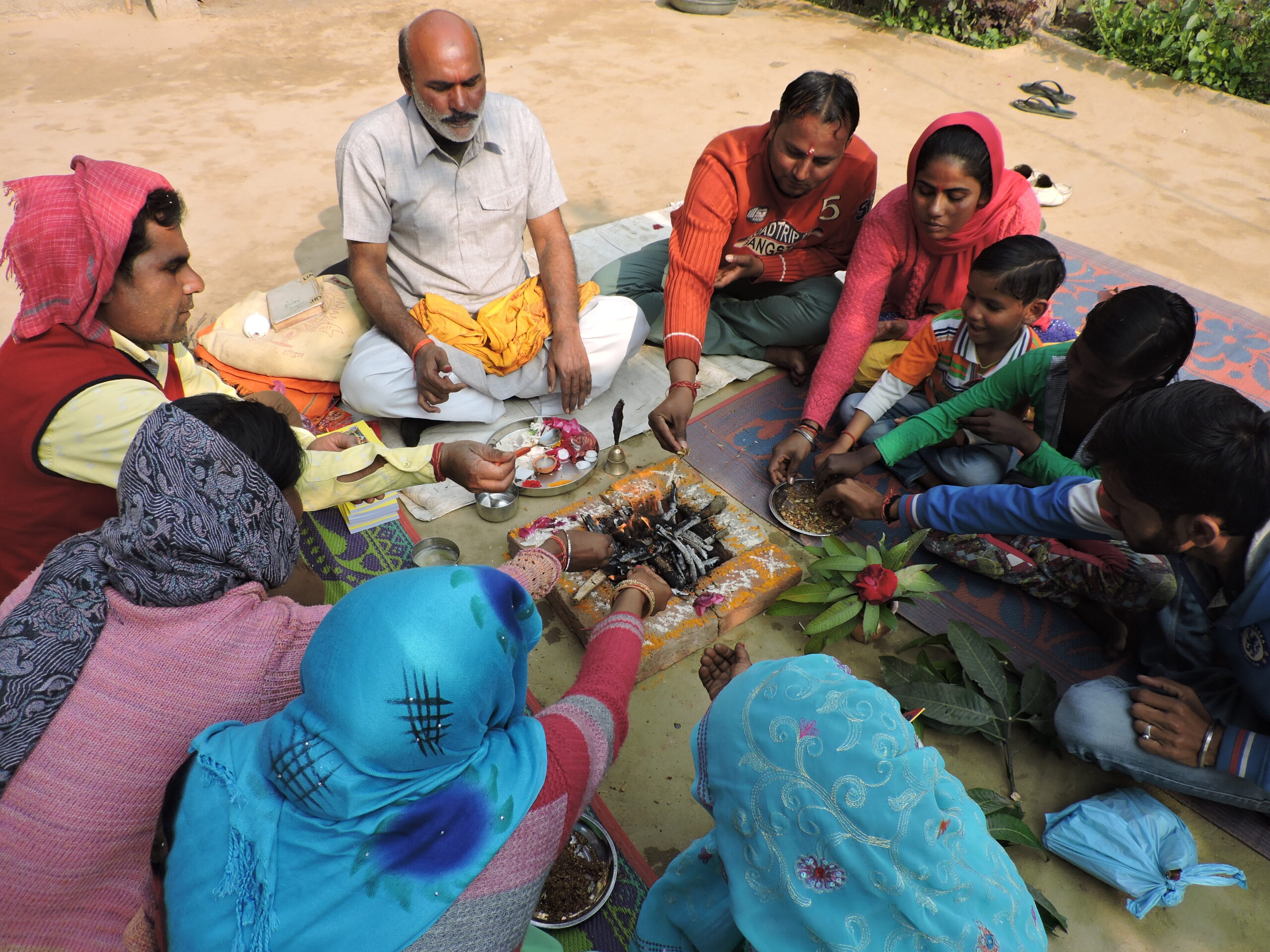 <span class="title-line-1">Successful Rishi Valmiki Yagna Brings Community Together in Rural Dalit Basti Event Report